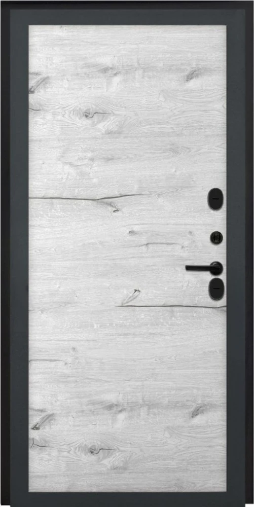 Входная дверь ДвериПРО L-43 Без фрезеровки Дуб арктик горизонт DPRO201311 внутренняя сторона