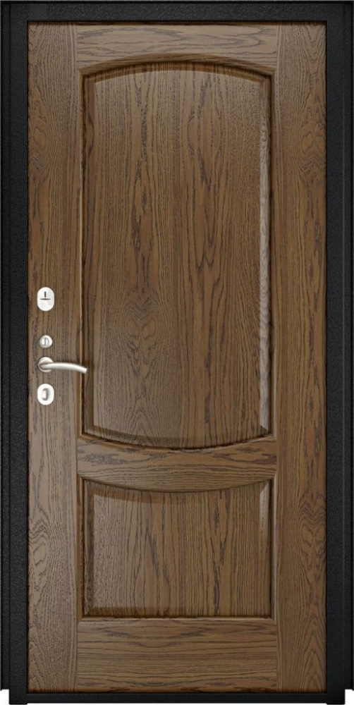 Входная дверь ДвериПРО Модель L-47 Лаура-2 (16мм, светлый мореный дуб) DPRO196005 внутренняя сторона